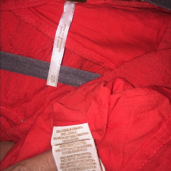 SALE🔥$168 Free People Silk Embroidered Tunic - Picture 6 of 7